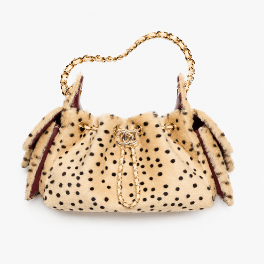 Mini 25 Handbag Beige black