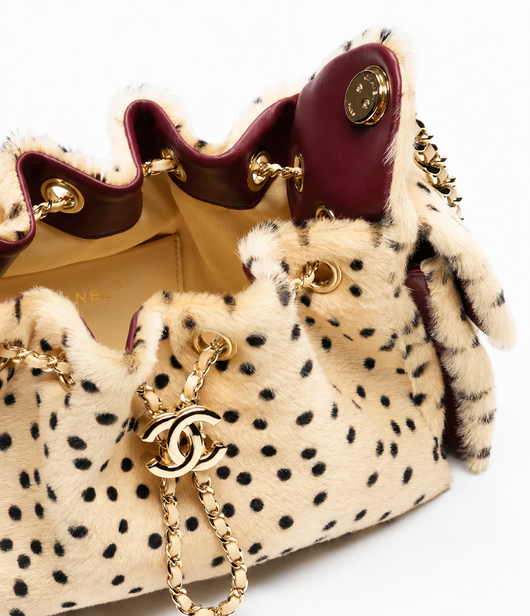 Mini 25 Handbag Beige black