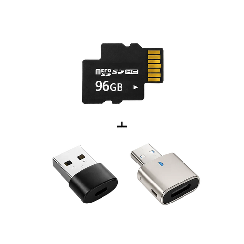 SD Card + Adapters