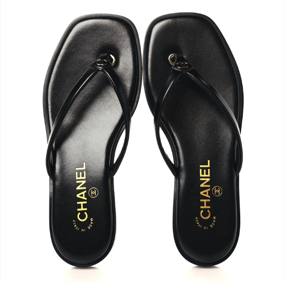 Square Thong Sandals