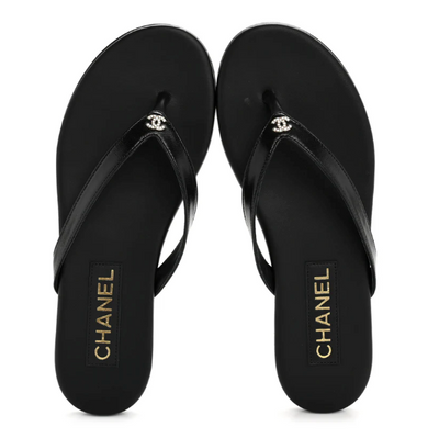 CC Crystal Thong Sandals