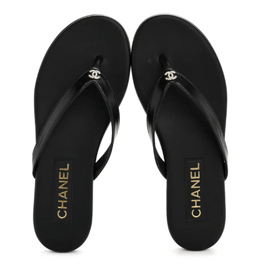 CC Crystal Thong Sandals